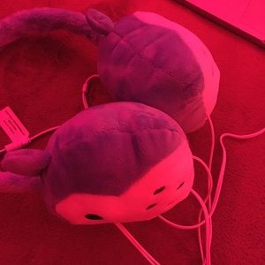 Squishmallows Aux- in Plush Headphones - Lola
